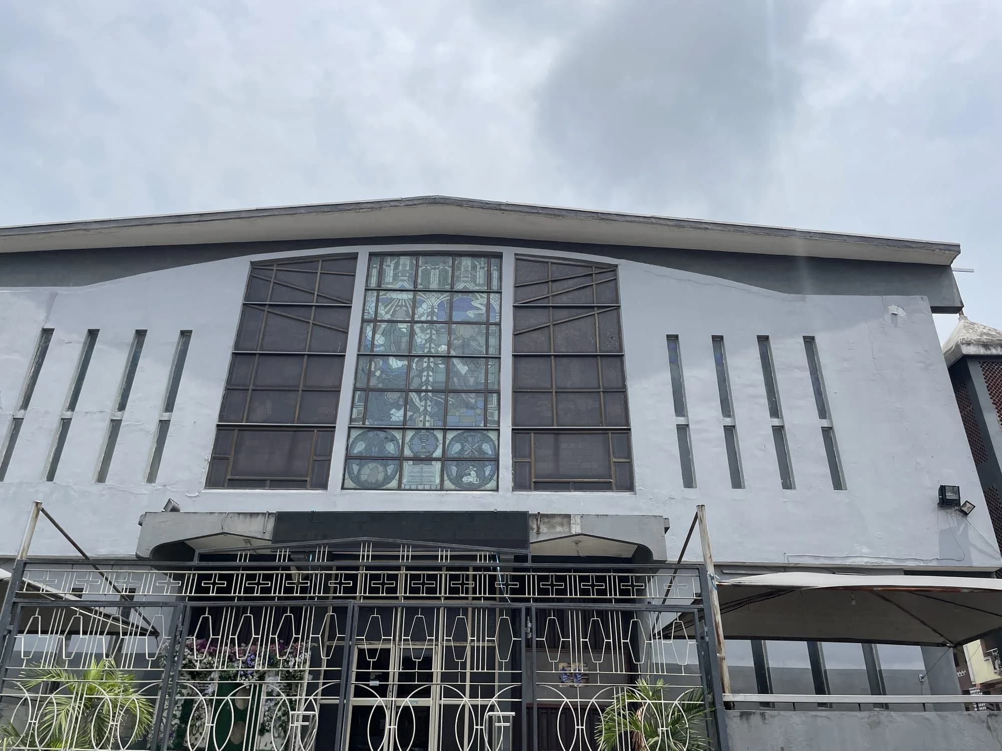 Panoramic view of the sanctuary